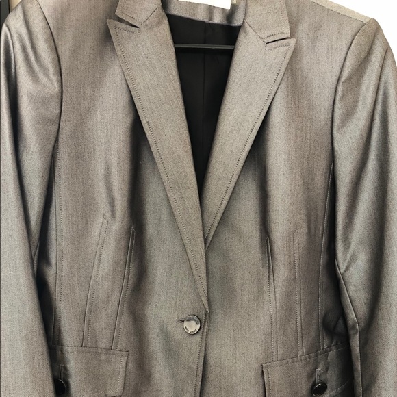 Silver Calvin Klein Suit for Professional Women - Picture 3 of 7